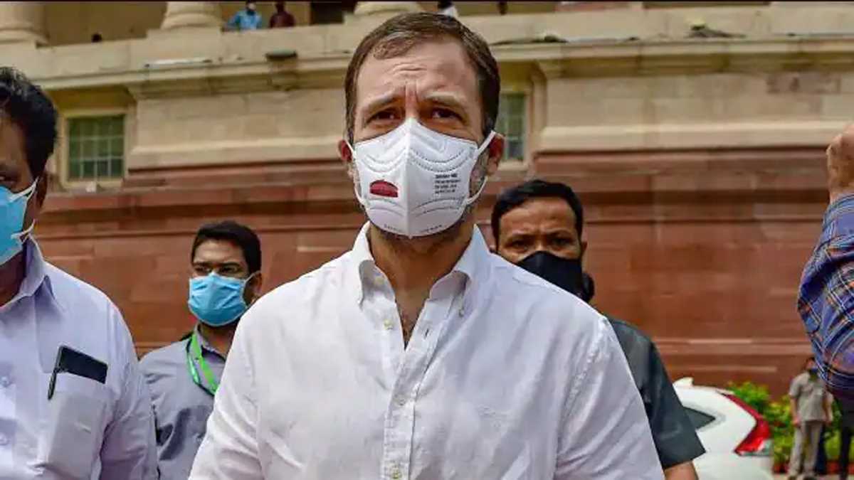 राहुल गांधी ने केंद्र सरकार पर साधा निशाना, बोले- मेरे सारे फोन कॉल किए गए रिकॉर्ड